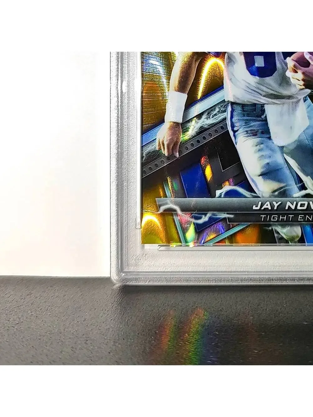Jay Novacek 2023 Topps Resurgence 23/50 #74 Gold Power Surge PSA 10 Gem Mint